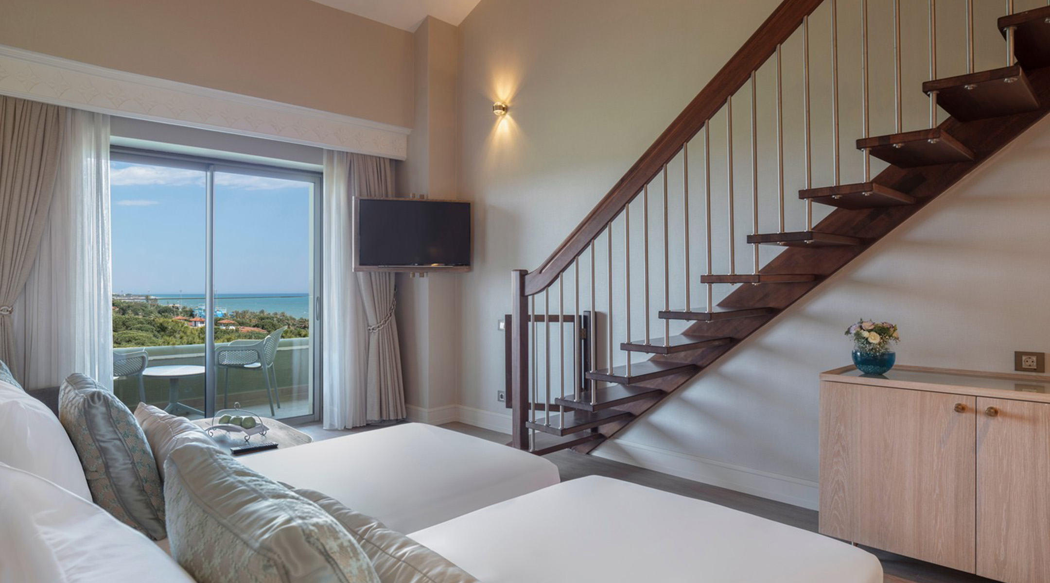 Ela Excellence Resort Belek Konaklama Family Dublex Room Forest Sea View Galeri D 2
