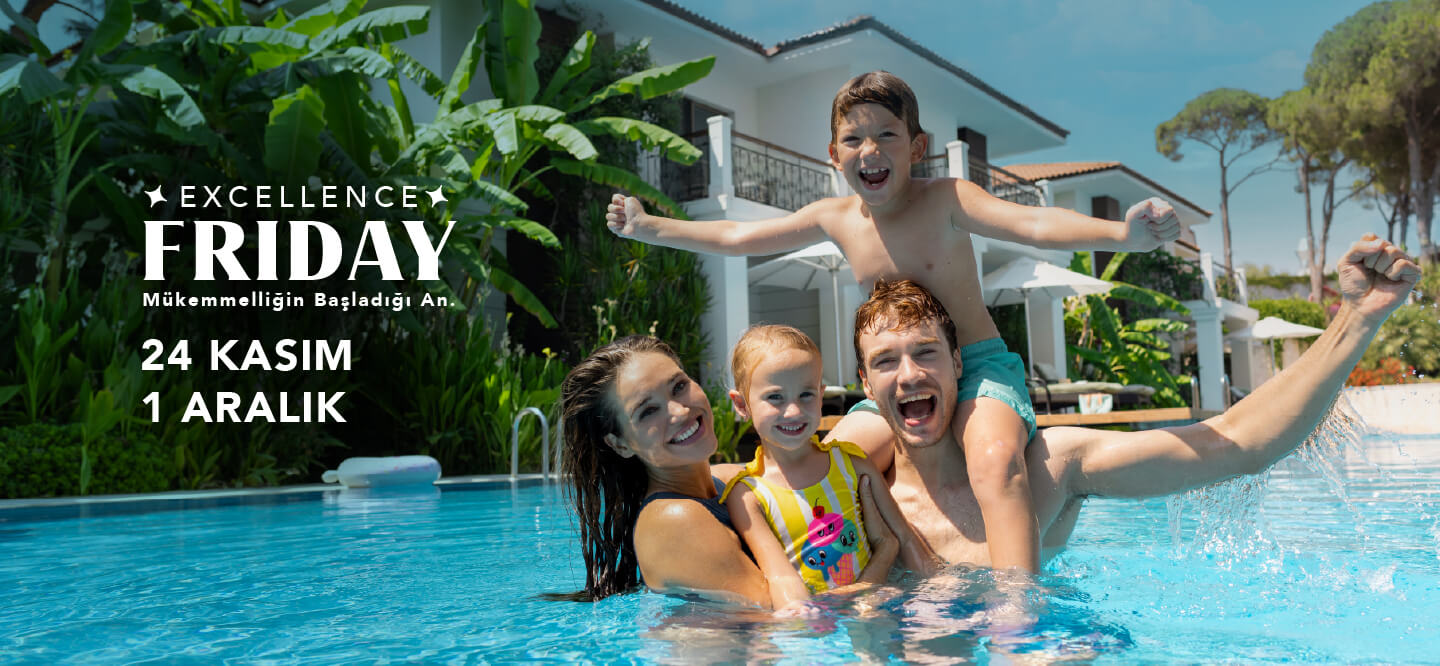 Excellence Friday Ela Excellence Resort – Aile Havuz Fotoğrafı