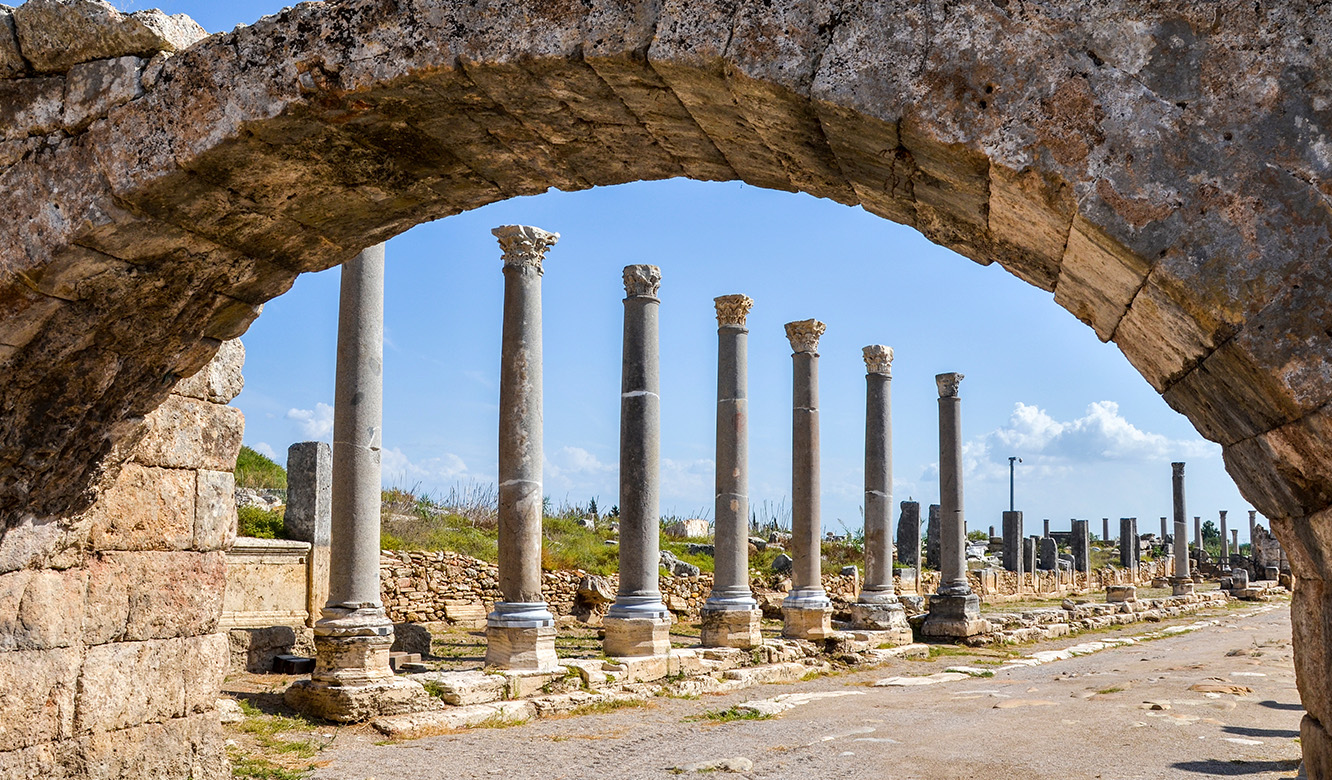 Perge Antiik Kent Banner